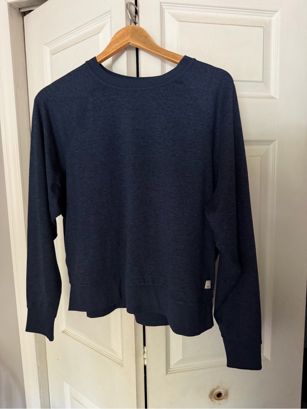 Womens Navy Crewneck S - Lightweight Everyday Layer size M
